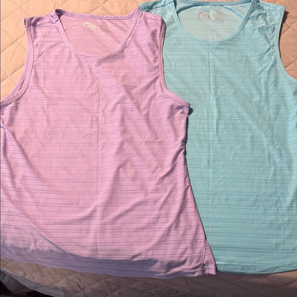 ZYIA Active Tank Tops - 2 included